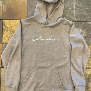 Columbia Gray Classic Hoodie Sweatshirt